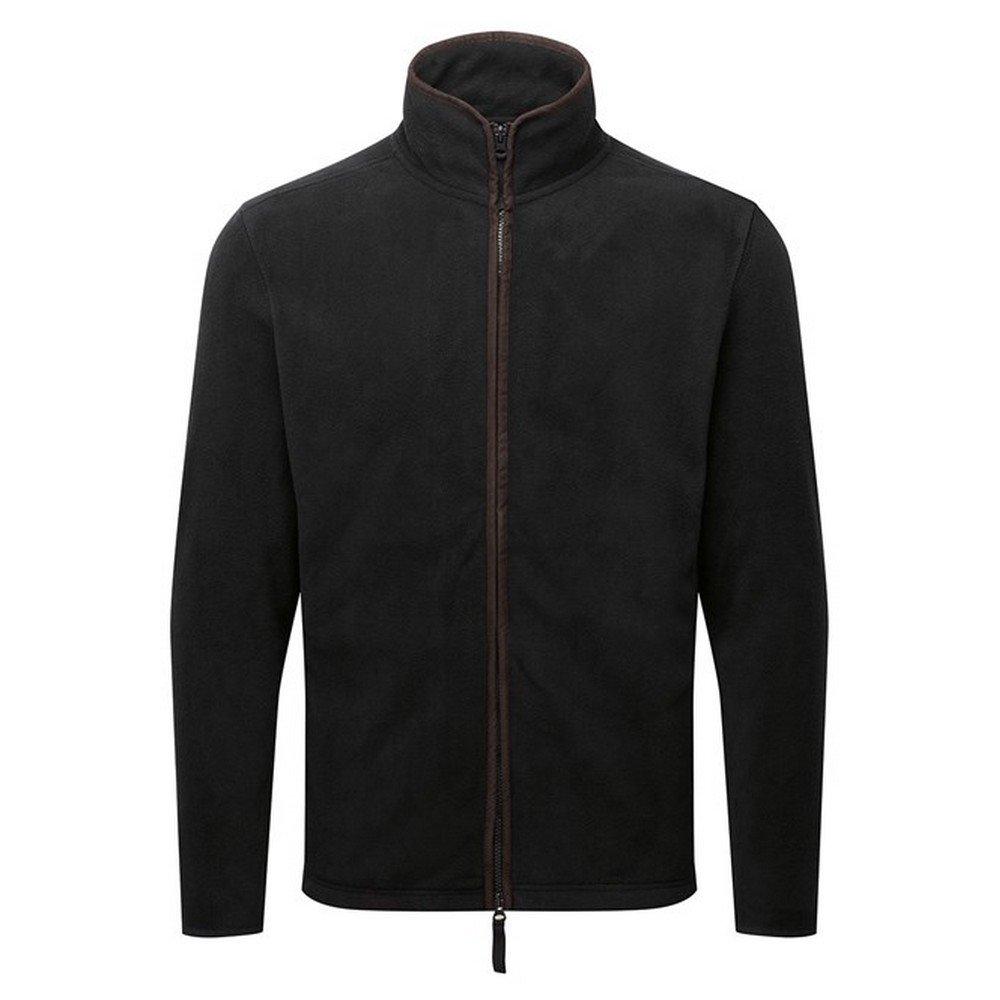 Artisan Fleecejacke Herren Schwarz S von PREMIER