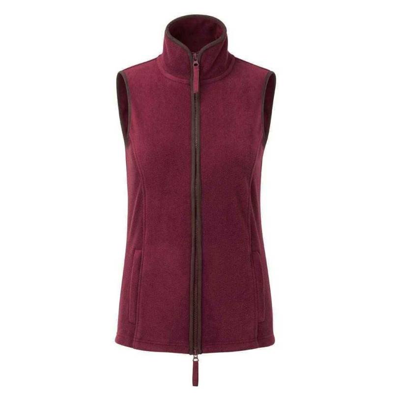 Artisan Weste Damen Weinrot XS von PREMIER