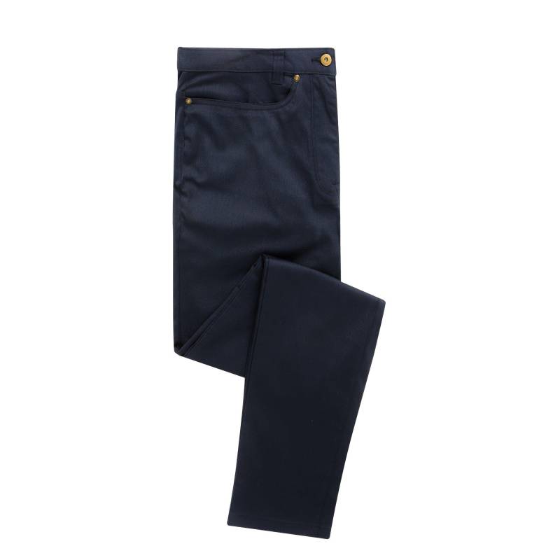 Performance-chinos Herren Marine 34L von PREMIER