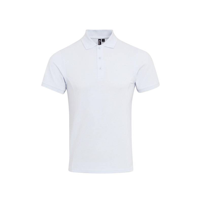 Coolchecker Piquépoloshirt Mit Coolplus Herren Weiss 3XL von PREMIER