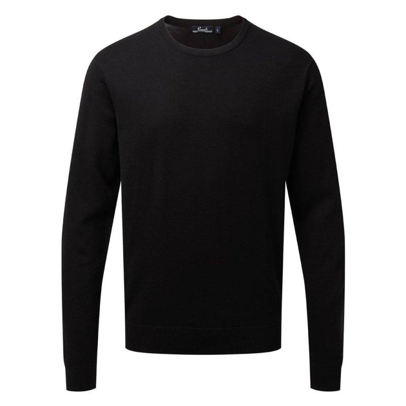 Erwachsene Rundhals Sweater Mit Damen Schwarz XL von PREMIER