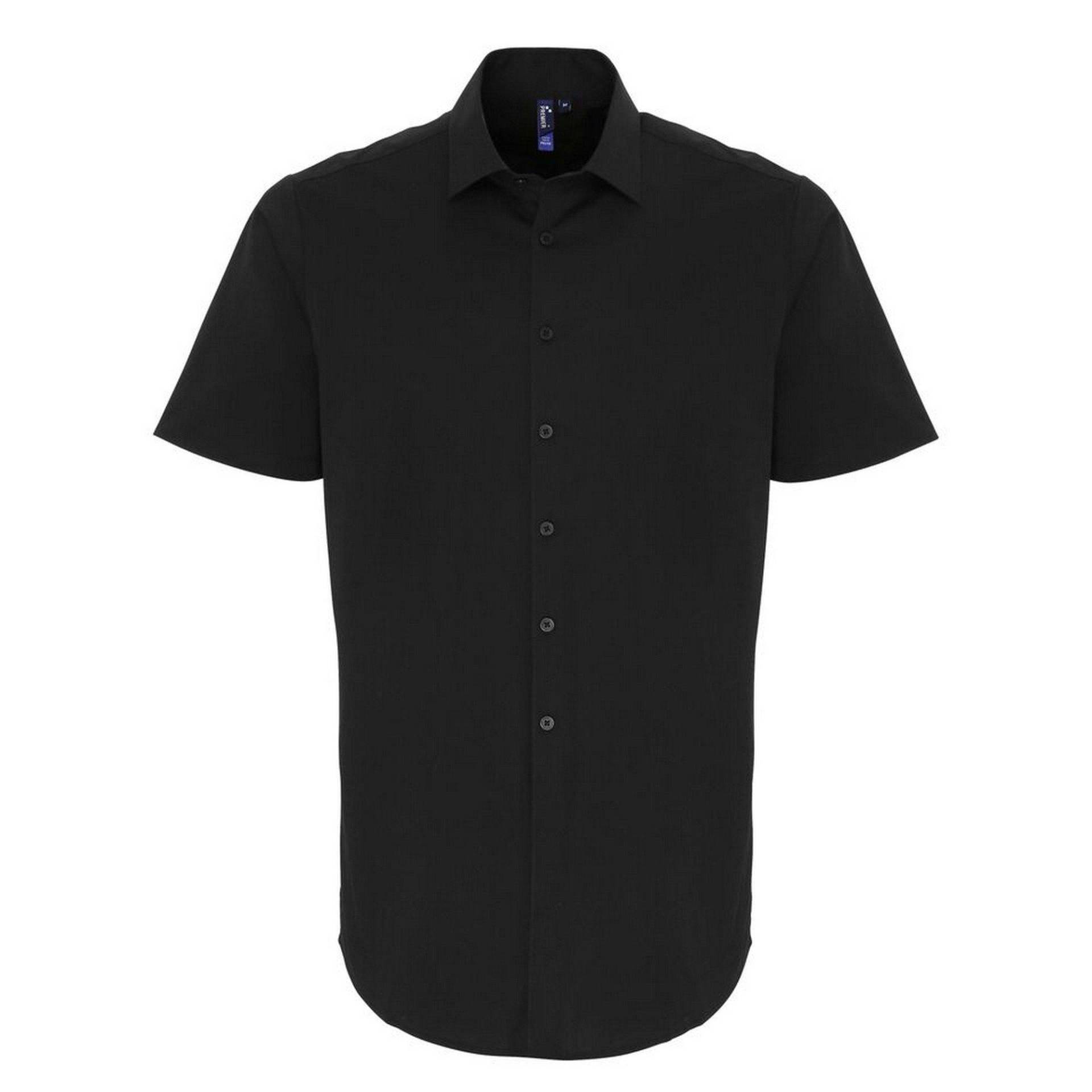 Hemd Herren Schwarz 3XL von PREMIER