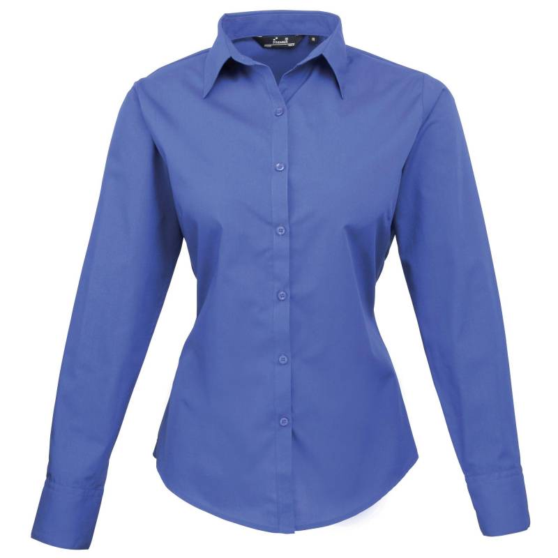 PREMIER - Bluse Langärmlig, für Damen, Königsblau, Größe 48 von PREMIER