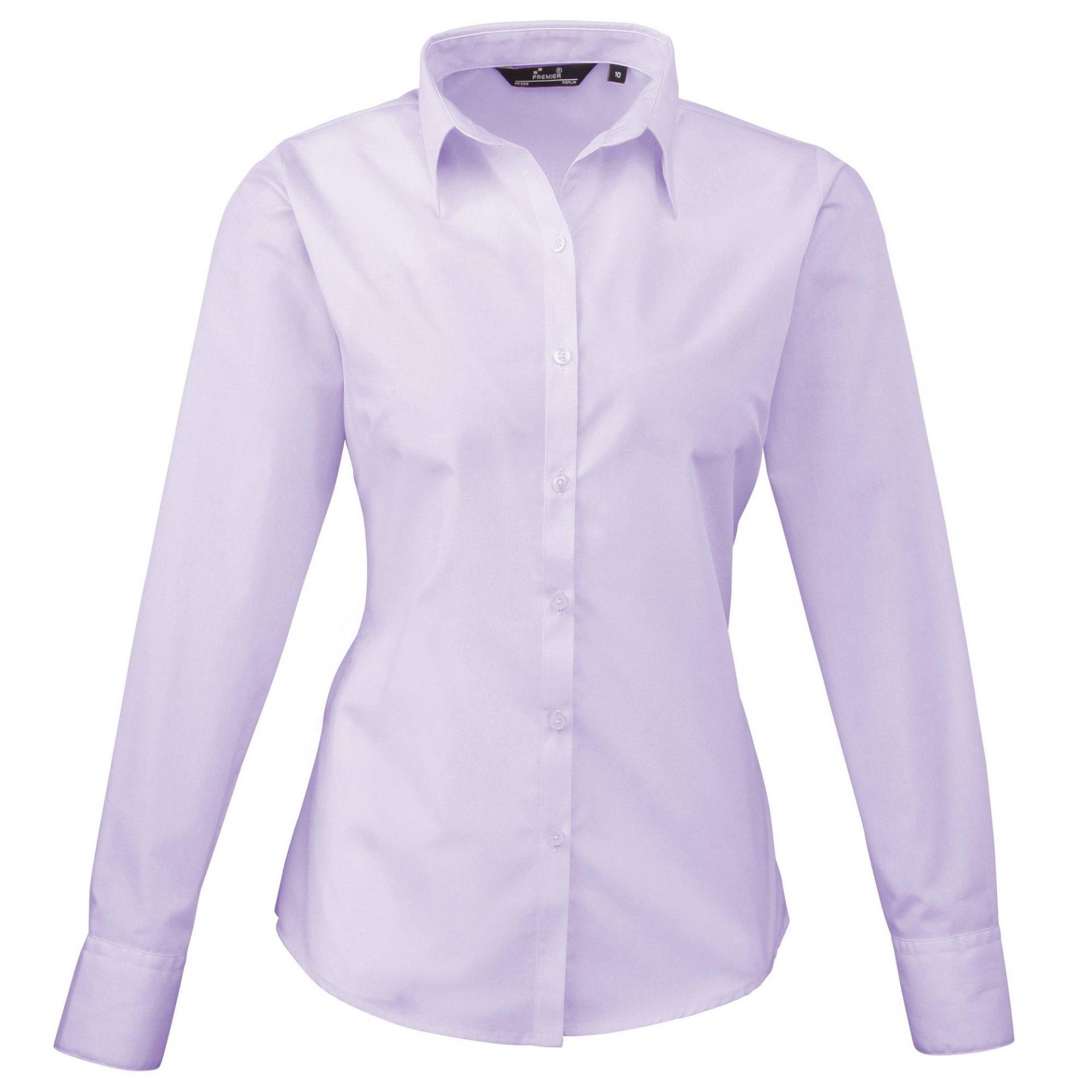 PREMIER - Bluse Langärmlig, für Damen, Flieder, Größe 48 von PREMIER