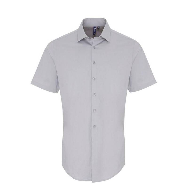 Hemd Herren Silber 4XL von PREMIER