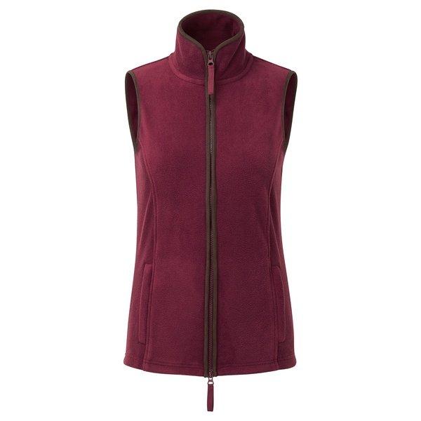 Artisan Weste Damen Weinrot M von PREMIER