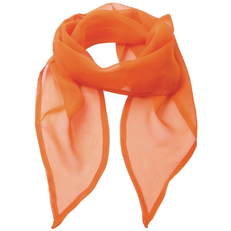 PREMIER - Chiffon Halstuch, für Damen, Orange, One Size von PREMIER