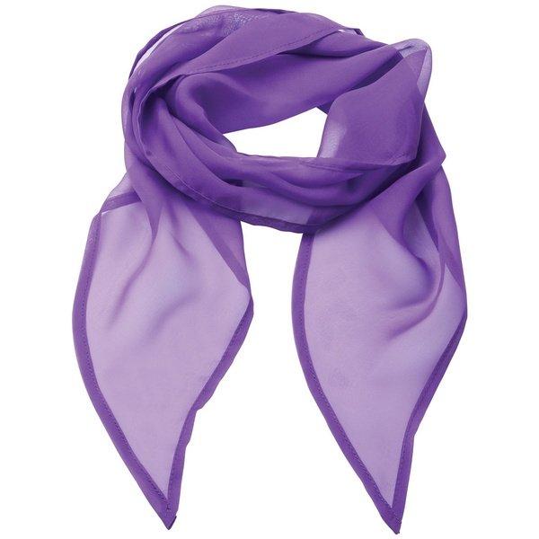 PREMIER - ChiffonSchal ChiffonHalstuch, für Damen, Violett, One Size von PREMIER