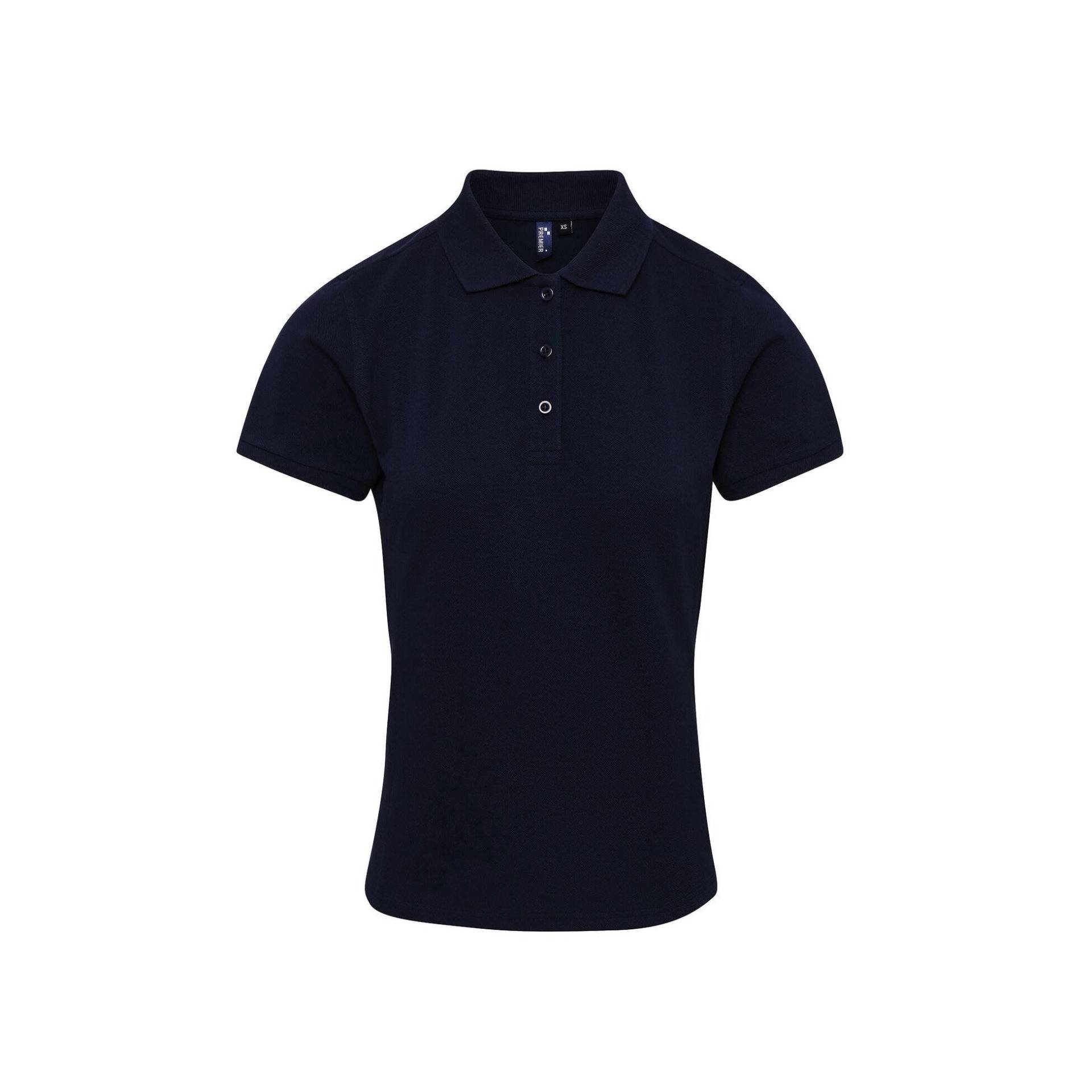 Poloshirt Coolchecker Mit Coolplus Damen Marine XL von PREMIER