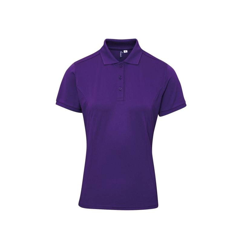 Poloshirt Coolchecker Mit Coolplus Damen Lila XS von PREMIER