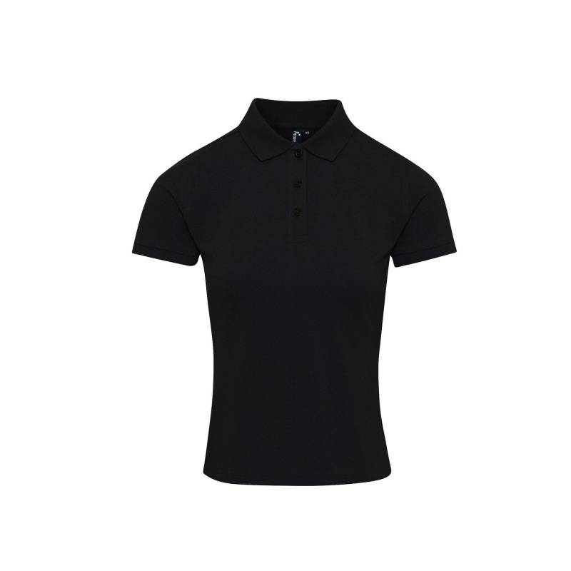 Poloshirt Coolchecker Mit Coolplus Damen Schwarz XXL von PREMIER