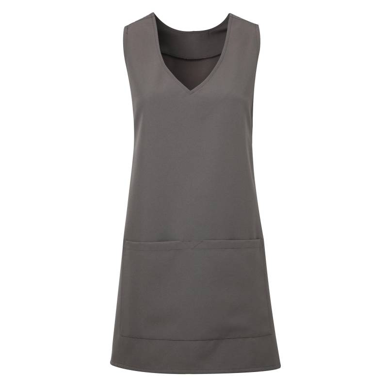 PREMIER - Wickel Tunic Schürze, für Damen, Grau, Größe L von PREMIER