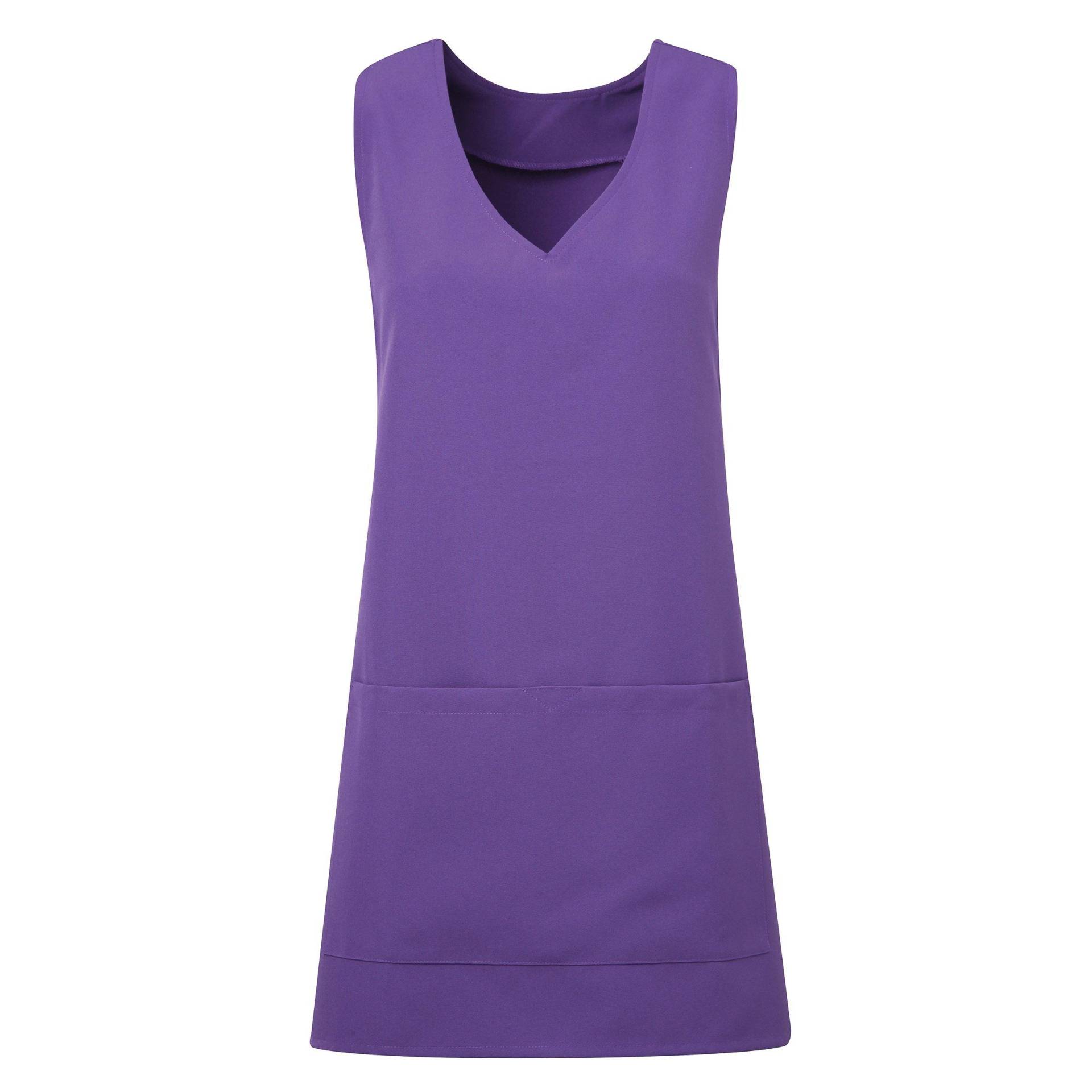 Wickel Tunic Schürze Damen Lila L von PREMIER