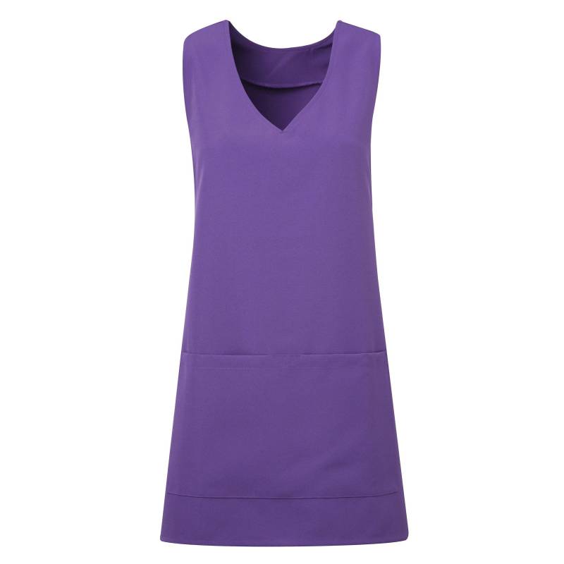 Wickel Tunic Schürze Damen Lila S/M von PREMIER