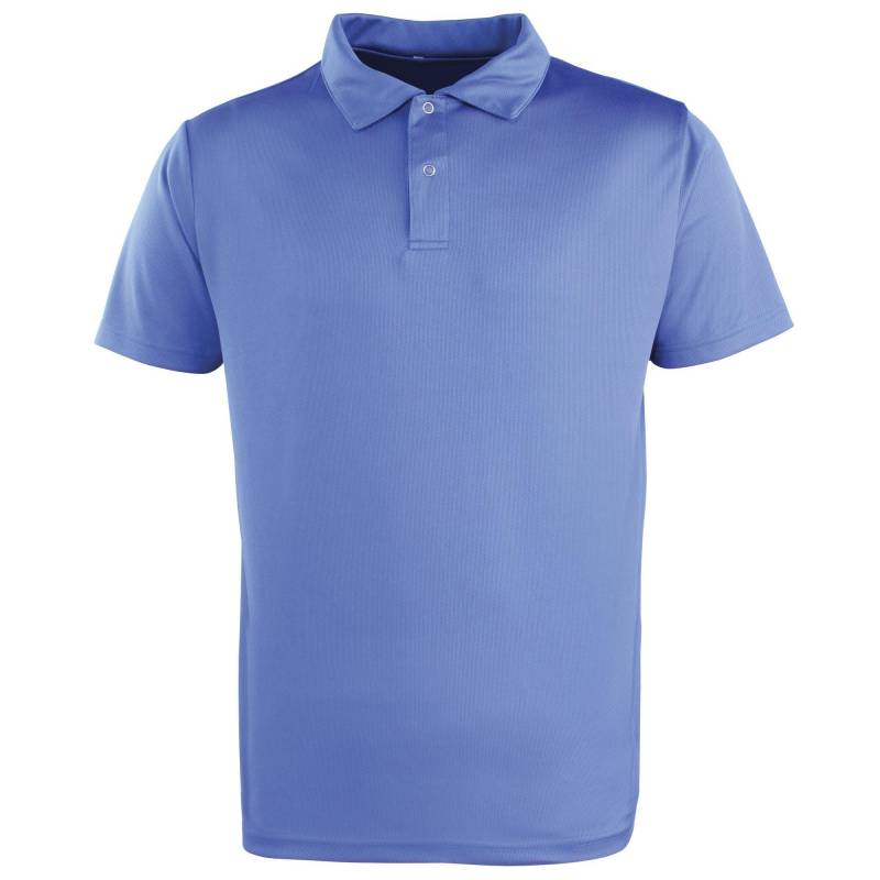 Poloshirt Coolchecker Damen Königsblau M von PREMIER