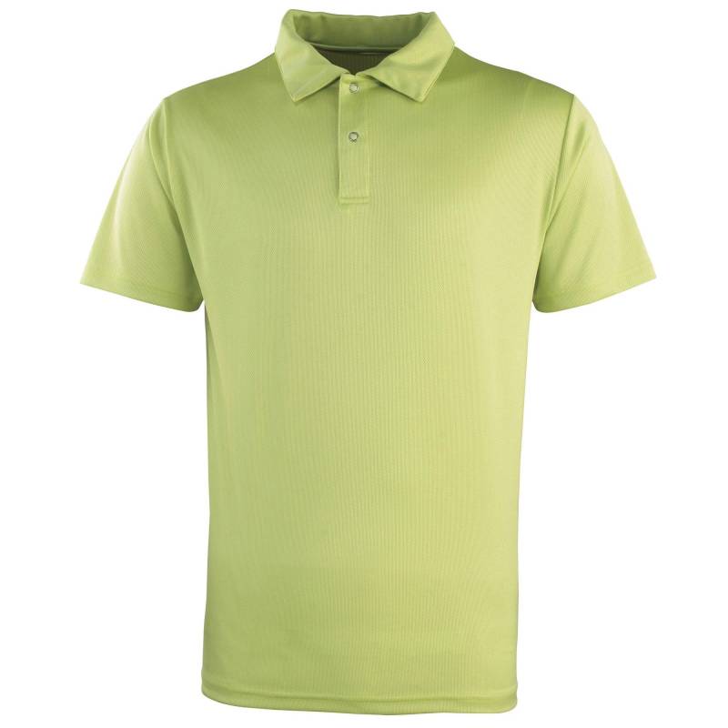 PREMIER - PoloShirt Coolchecker, für Damen, Limone, Größe S von PREMIER