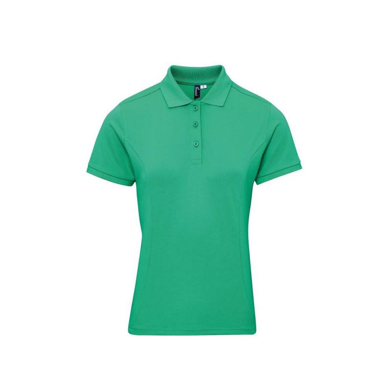 Poloshirt Damen Grün L von PREMIER