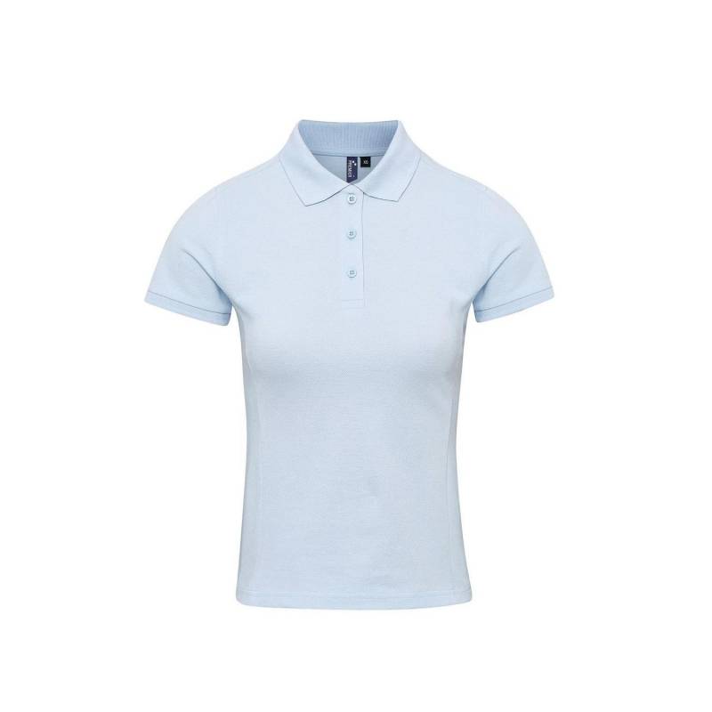 Poloshirt Damen Hellblau M von PREMIER