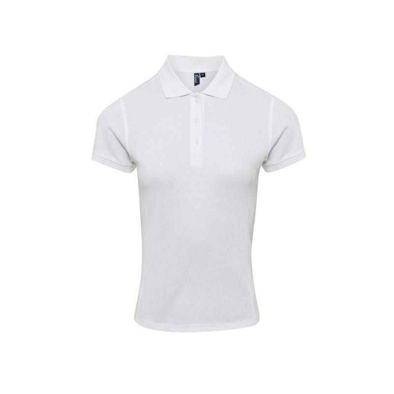 Poloshirt Damen Weiss XL von PREMIER