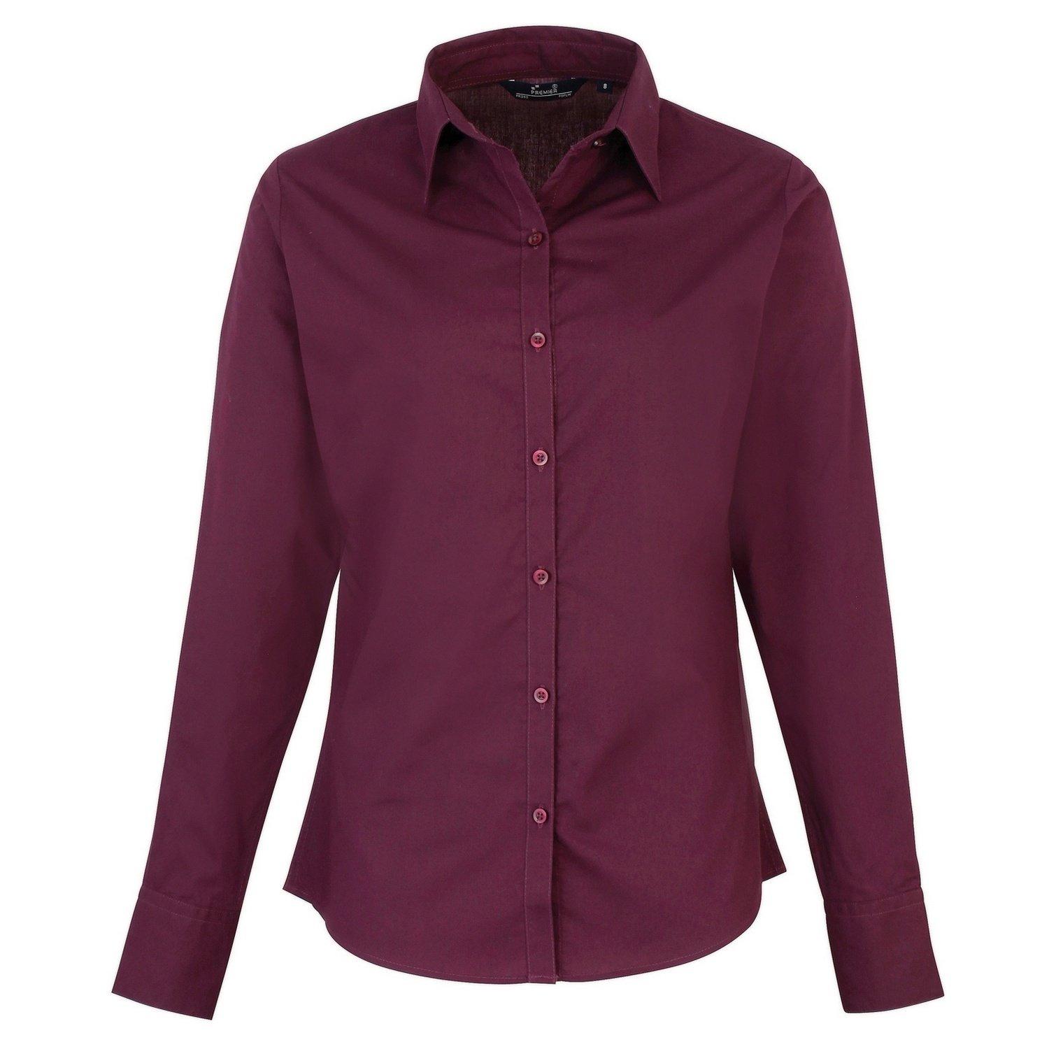 PREMIER - Bluse Langärmlig, für Damen, Lila, Größe 46 von PREMIER