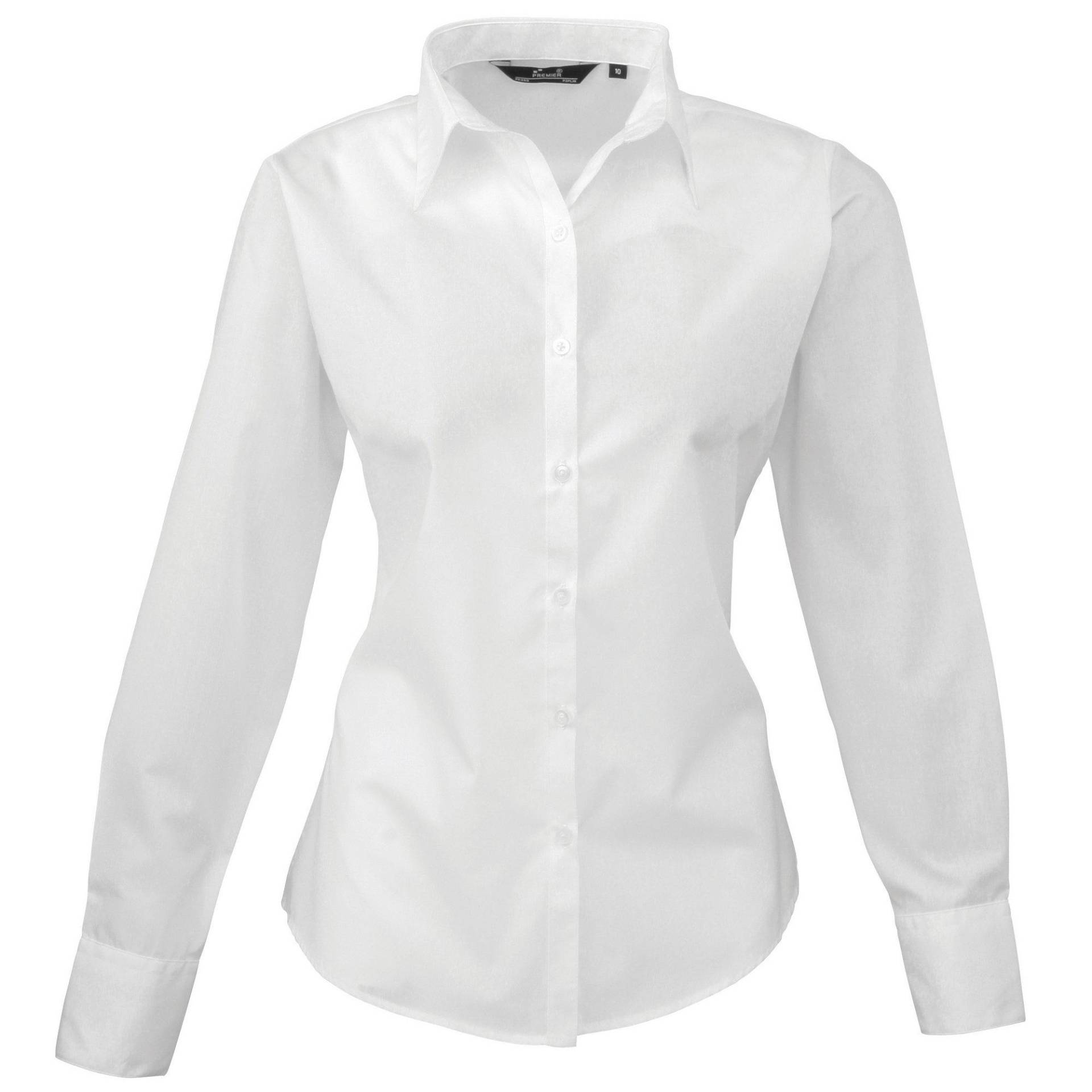 PREMIER - Bluse Langärmlig, für Damen, Weiss, Größe 36 von PREMIER