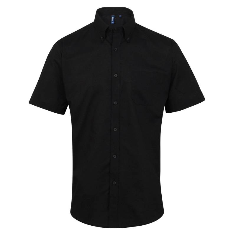 Signature Oxford-hemd / Arbeitshemd Herren Schwarz 49 von PREMIER