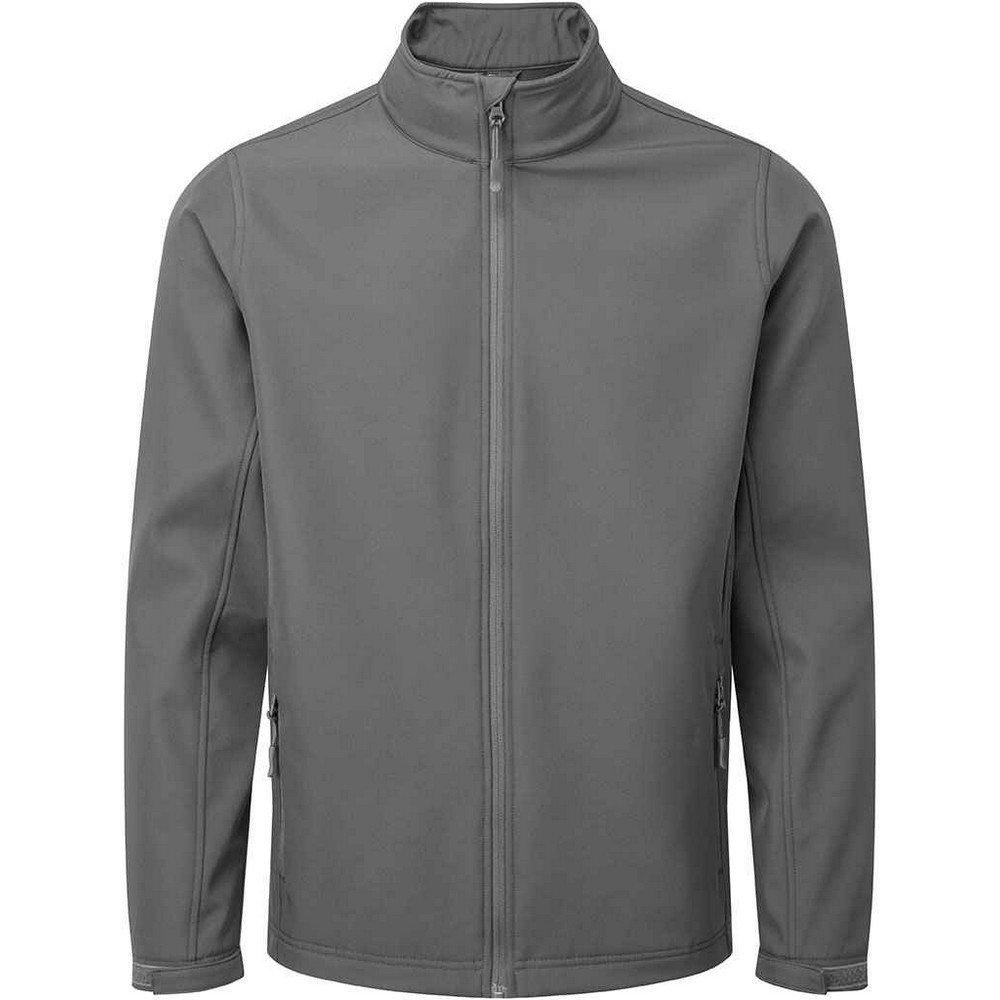 PREMIER - Softshelljacke windbeständig, für Herren, Grau, Größe L von PREMIER