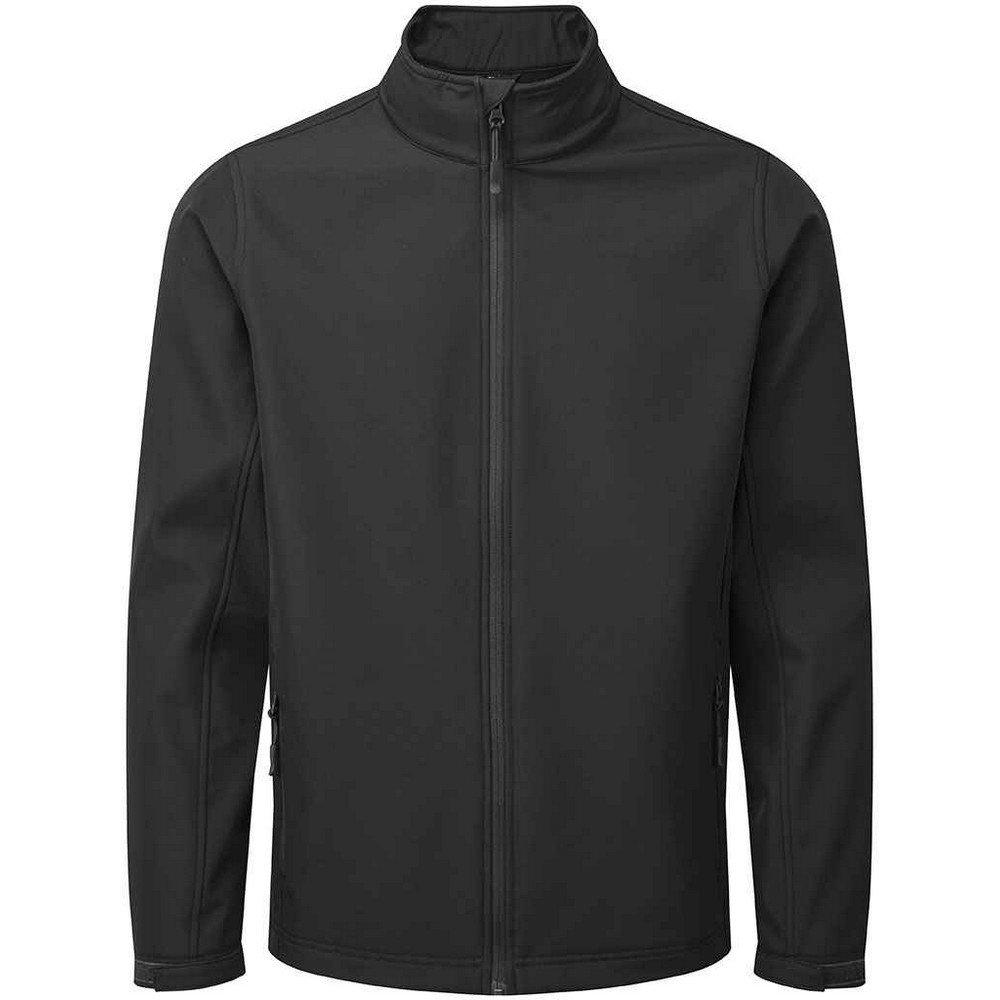 Softshelljacke Windbeständig Herren Schwarz 4XL von PREMIER