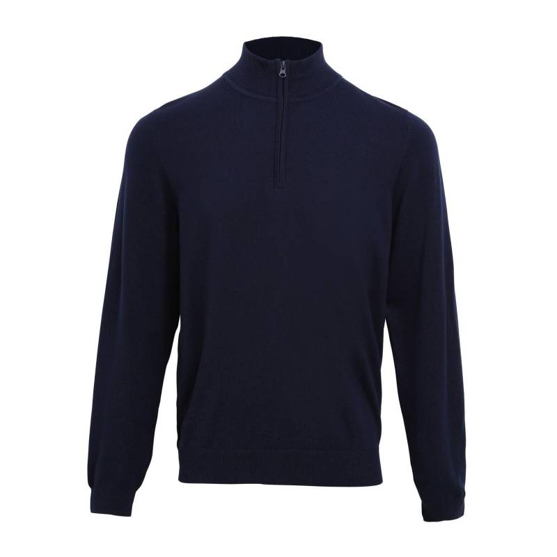 Sweatshirt Reißverschluss Herren Marine XS von PREMIER