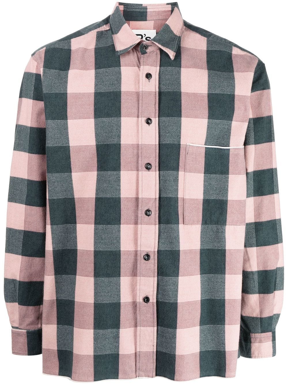 PRESIDENT'S check-print cotton shirt - Pink von PRESIDENT'S