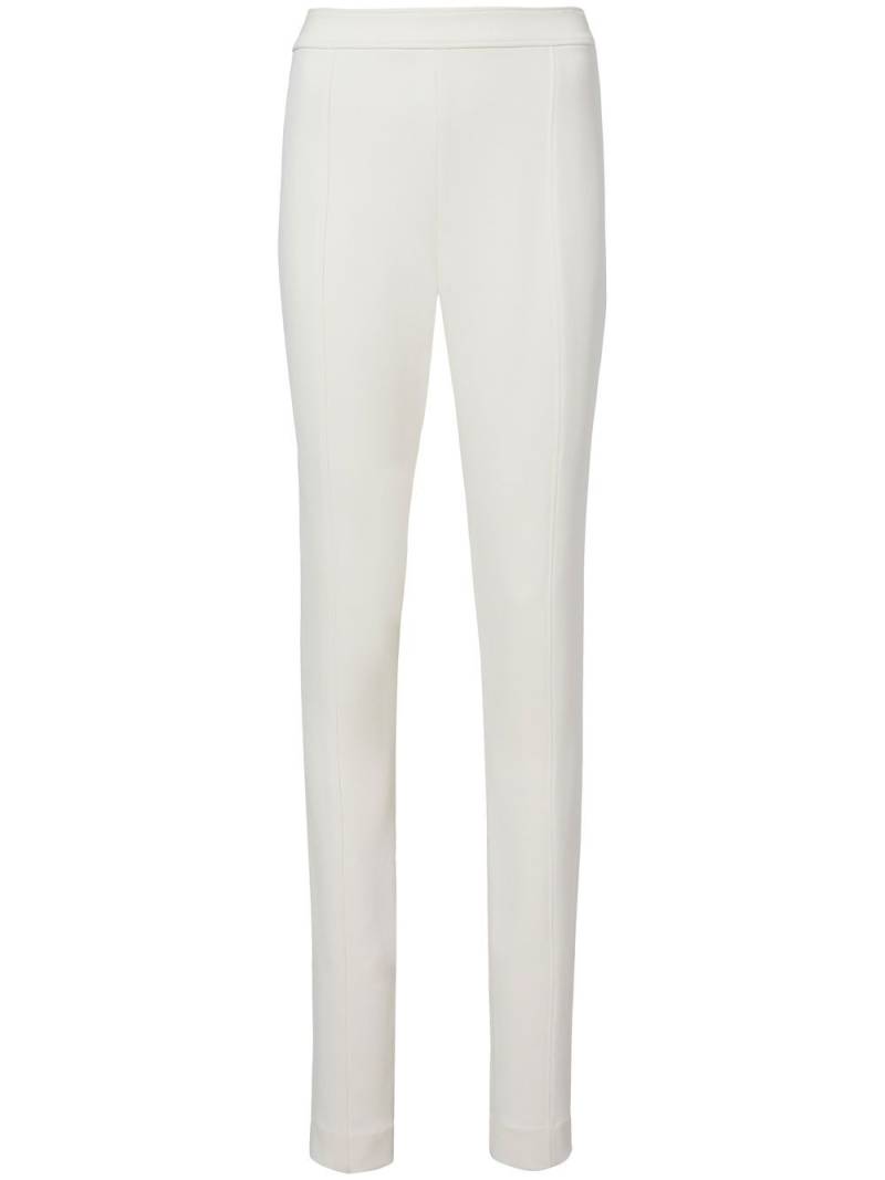 Proenza Schouler bi-stretch crepe slim trousers - White von Proenza Schouler