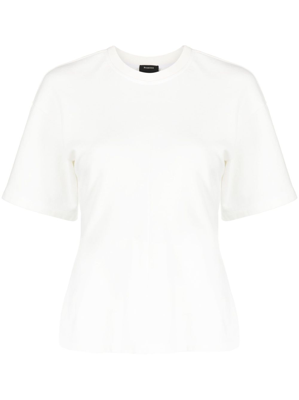 Proenza Schouler cotton waisted T-shirt - White von Proenza Schouler