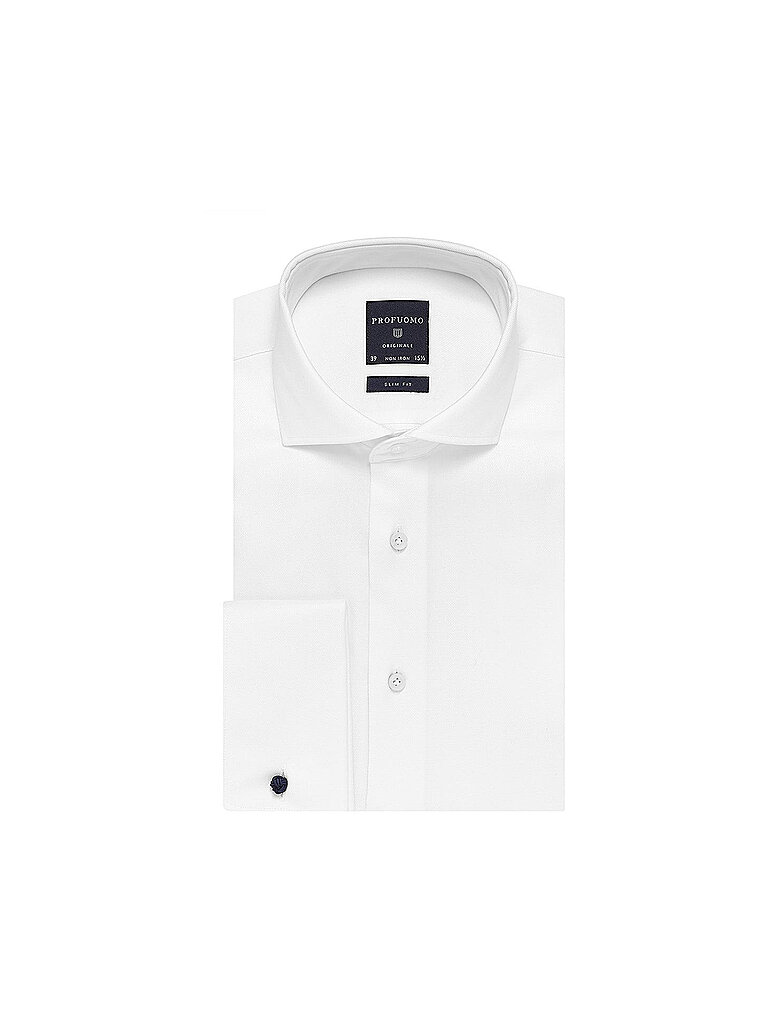 PROFUOMO Business Hemd weiss | 37 von PROFUOMO