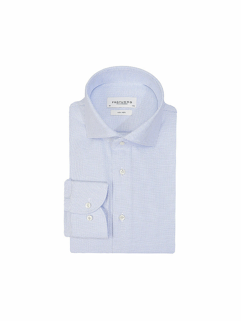 PROFUOMO Businesshemd Slim Fit hellblau | 44 PROFUOMO Businesshemd Slim Fit hellblau | 44 von PROFUOMO