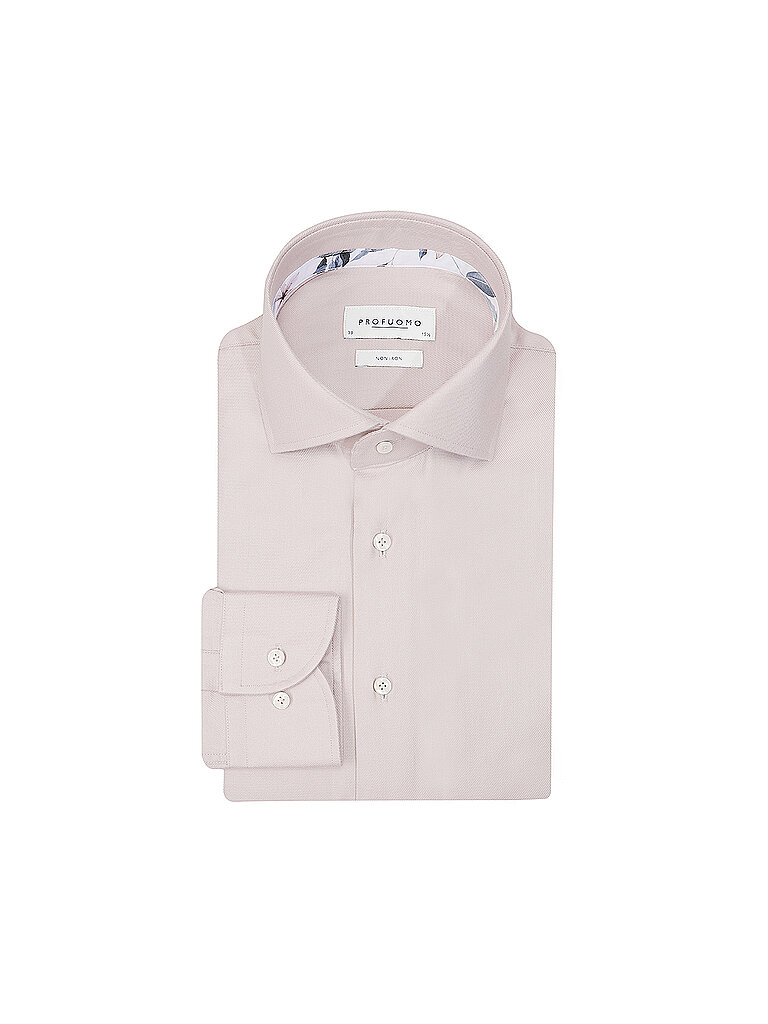 PROFUOMO Businesshemd Slim Fit rosa | 37 von PROFUOMO