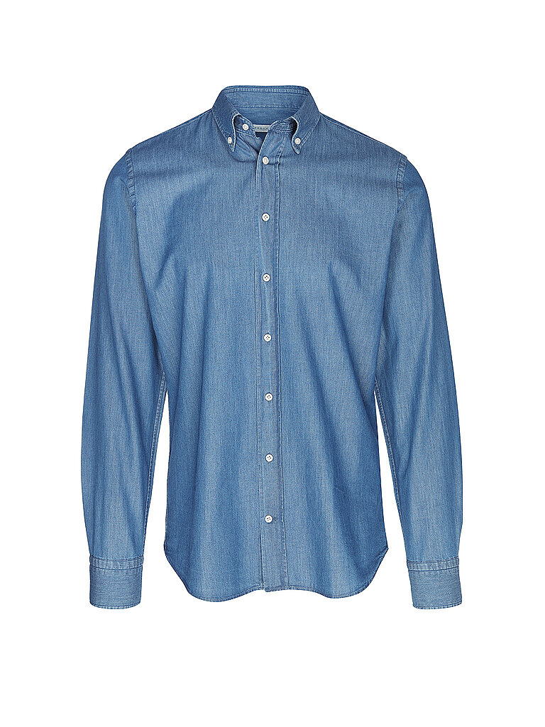 PROFUOMO Jeanshemd blau | 37 von PROFUOMO