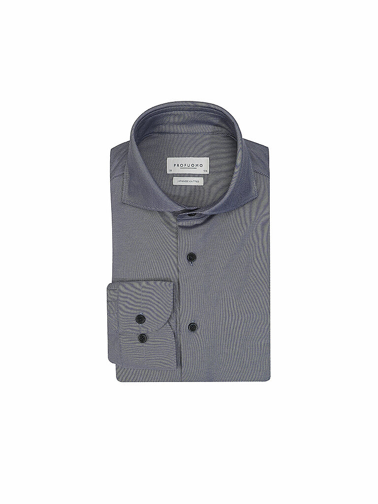 PROFUOMO Jerseyhemd Slim Fit JAPANESE KNIT dunkelblau | 41 PROFUOMO Jerseyhemd Slim Fit JAPANESE KNIT dunkelblau | 41 von PROFUOMO