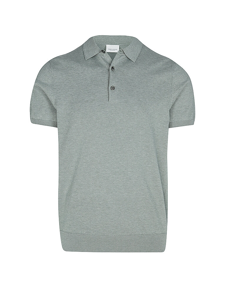 PROFUOMO Poloshirt  olive | L von PROFUOMO