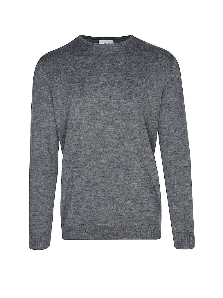 PROFUOMO Pullover grau | L von PROFUOMO