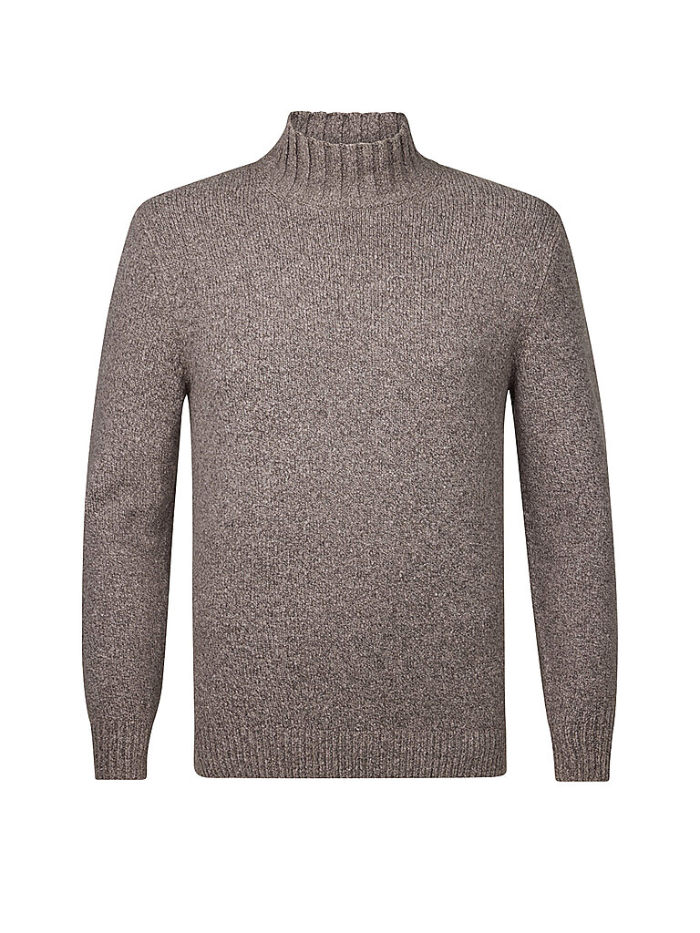 PROFUOMO Rollkragenpullover braun | L von PROFUOMO