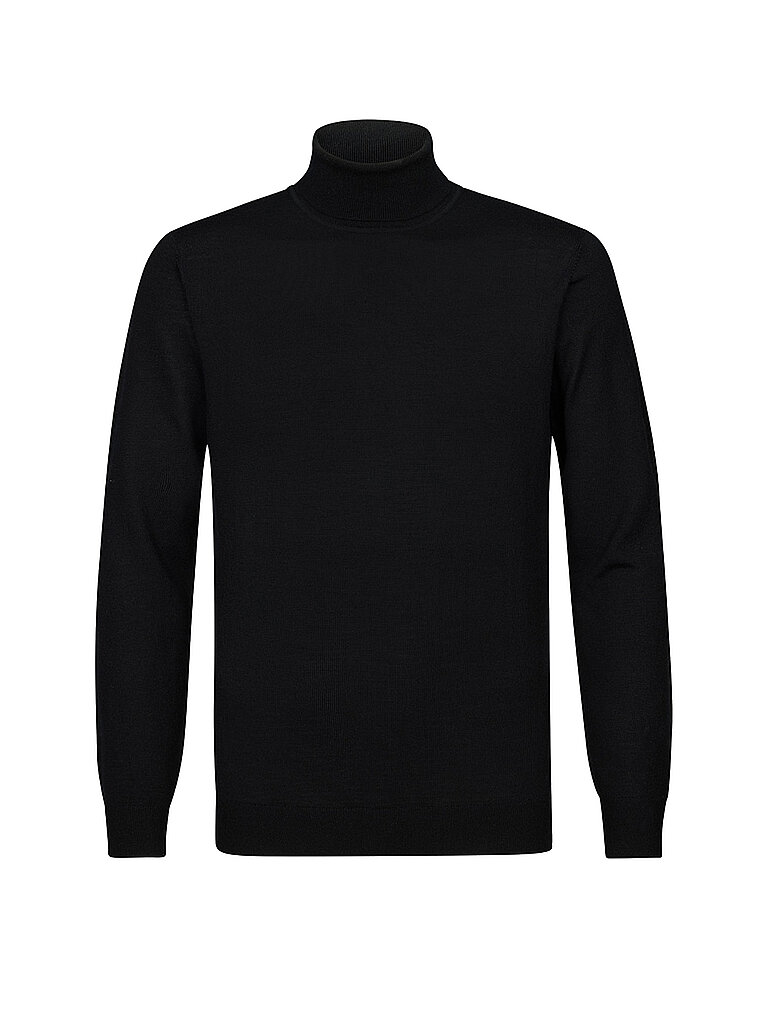 PROFUOMO Rollkragenpullover  schwarz | L von PROFUOMO