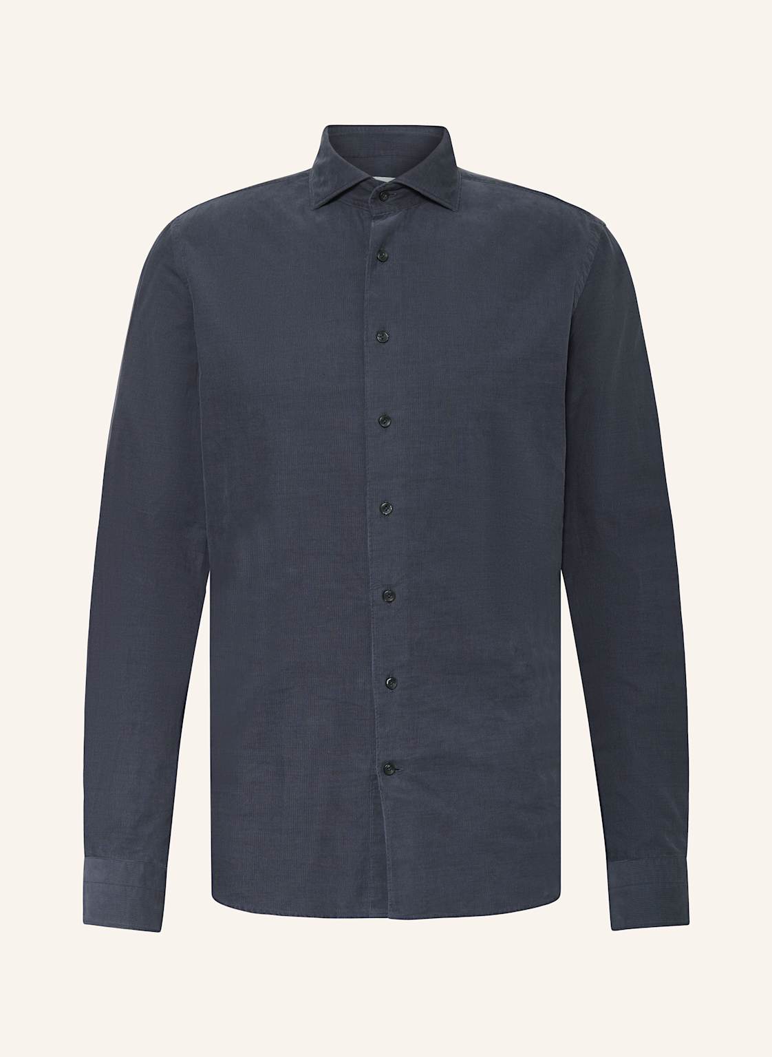 Profuomo Cordhemd Slim Fit blau von PROFUOMO