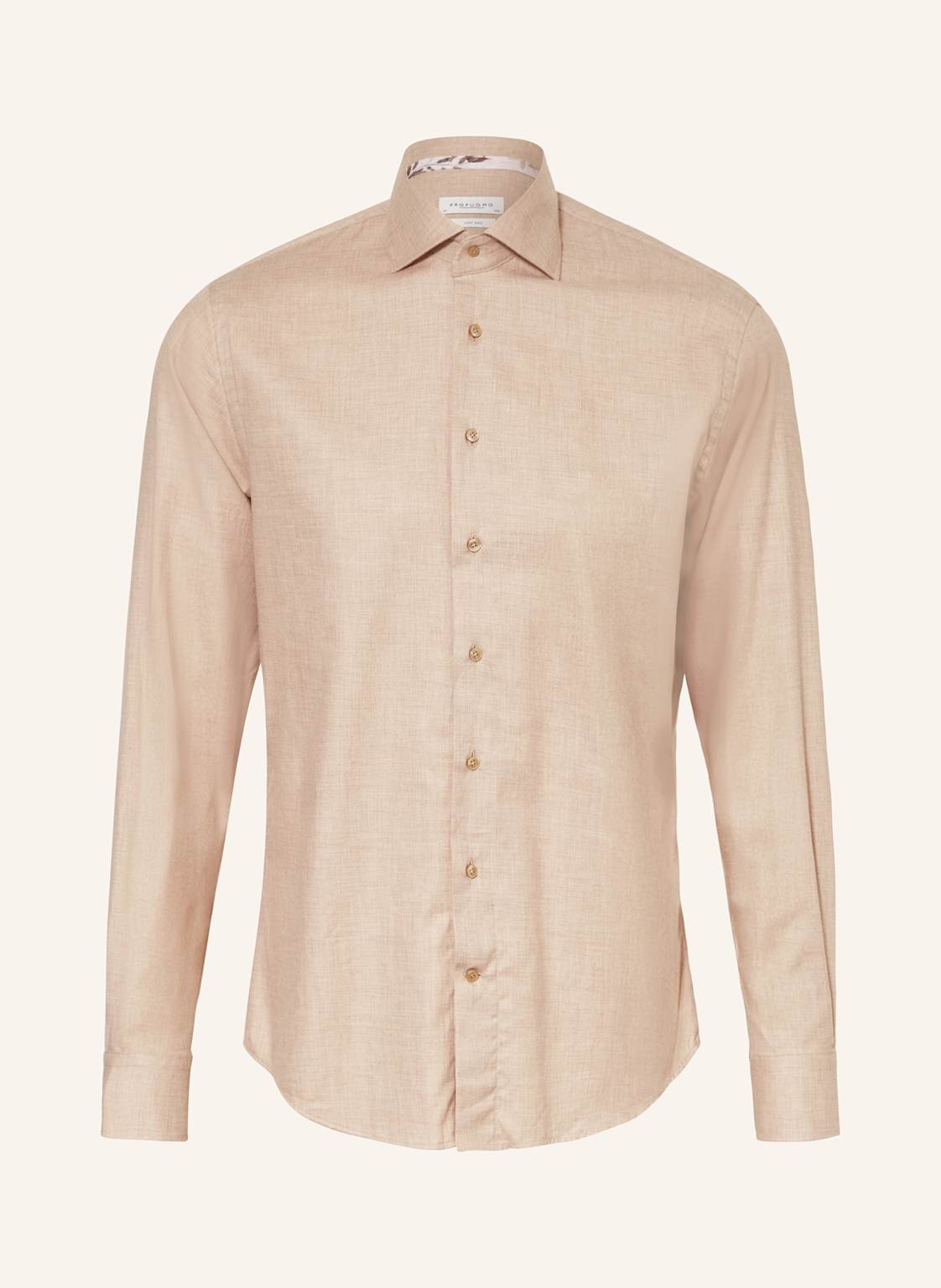 Profuomo Hemd Slim Fit beige Profuomo Hemd Slim Fit beige von PROFUOMO