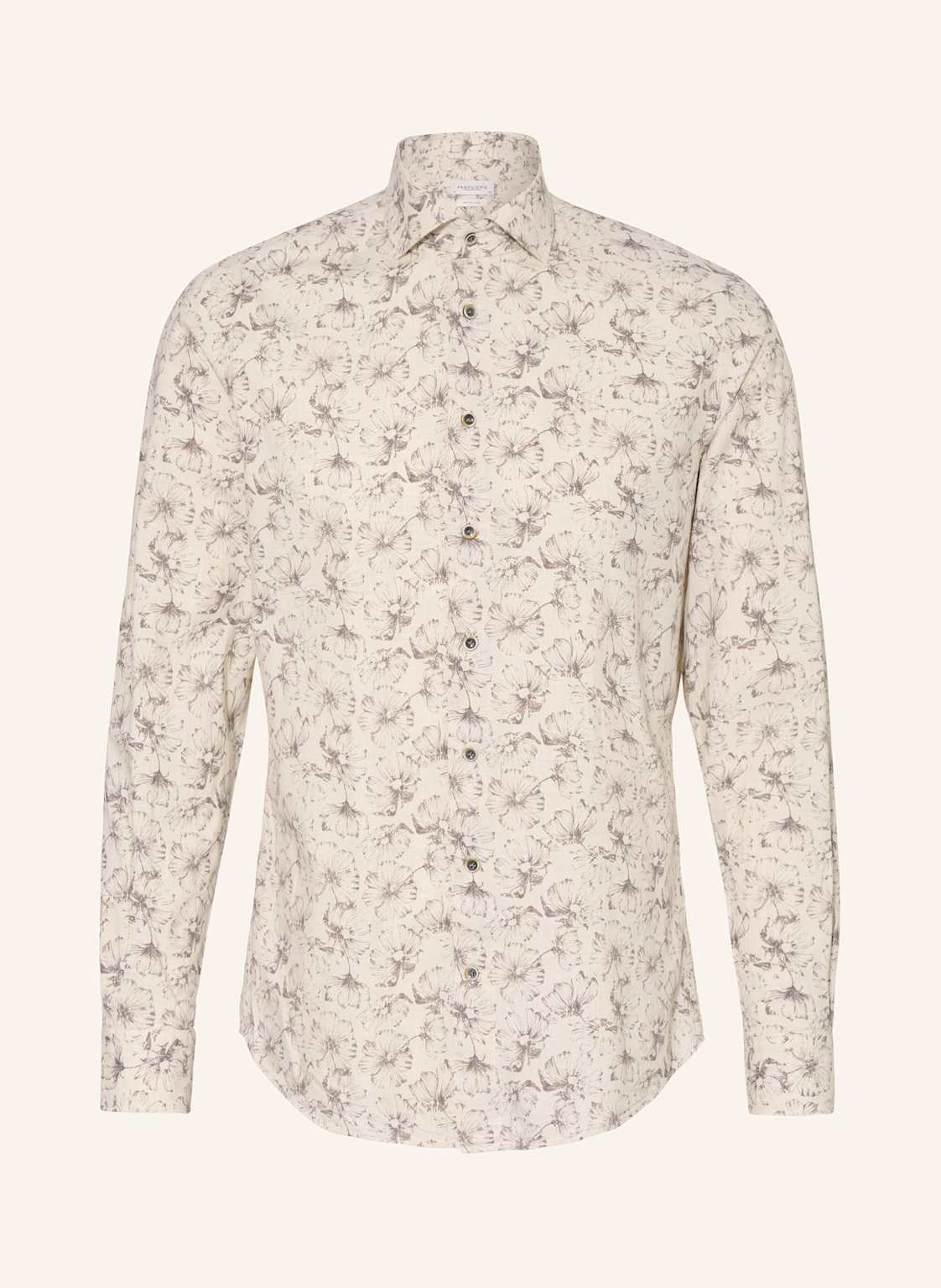 Profuomo Hemd Slim Fit beige Profuomo Hemd Slim Fit beige von PROFUOMO