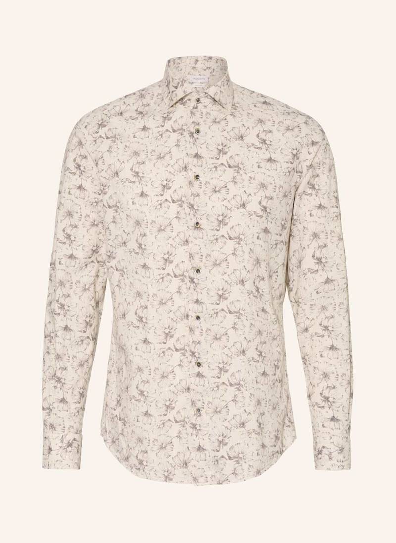 Profuomo Hemd Slim Fit beige von PROFUOMO