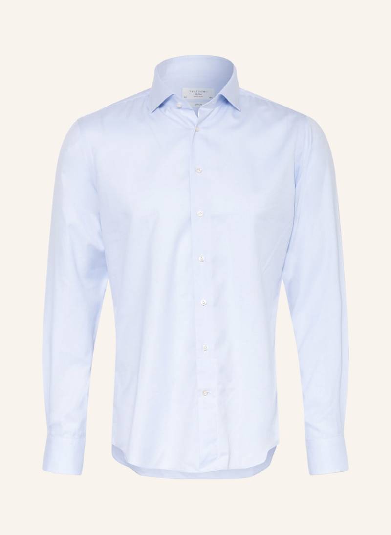 Profuomo Hemd Slim Fit blau von PROFUOMO