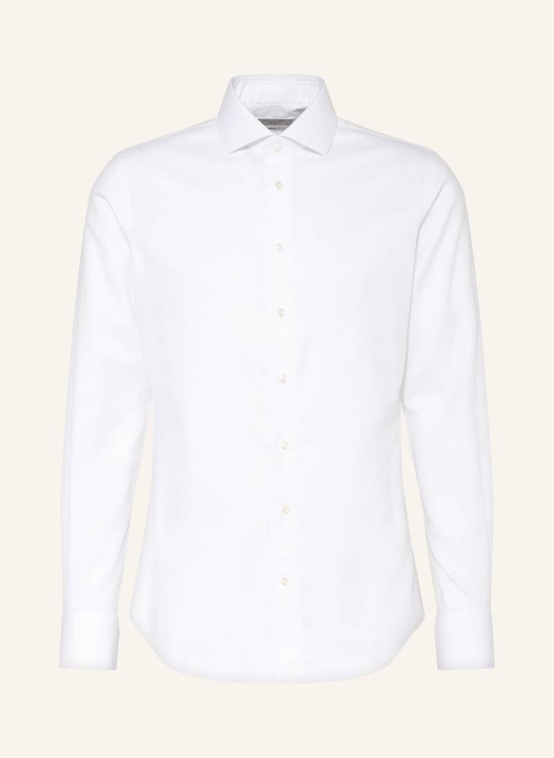 Profuomo Hemd Slim Fit weiss von PROFUOMO