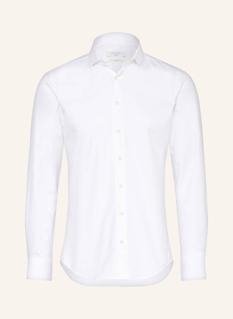 Profuomo Hemd Slim Fit weiss von PROFUOMO