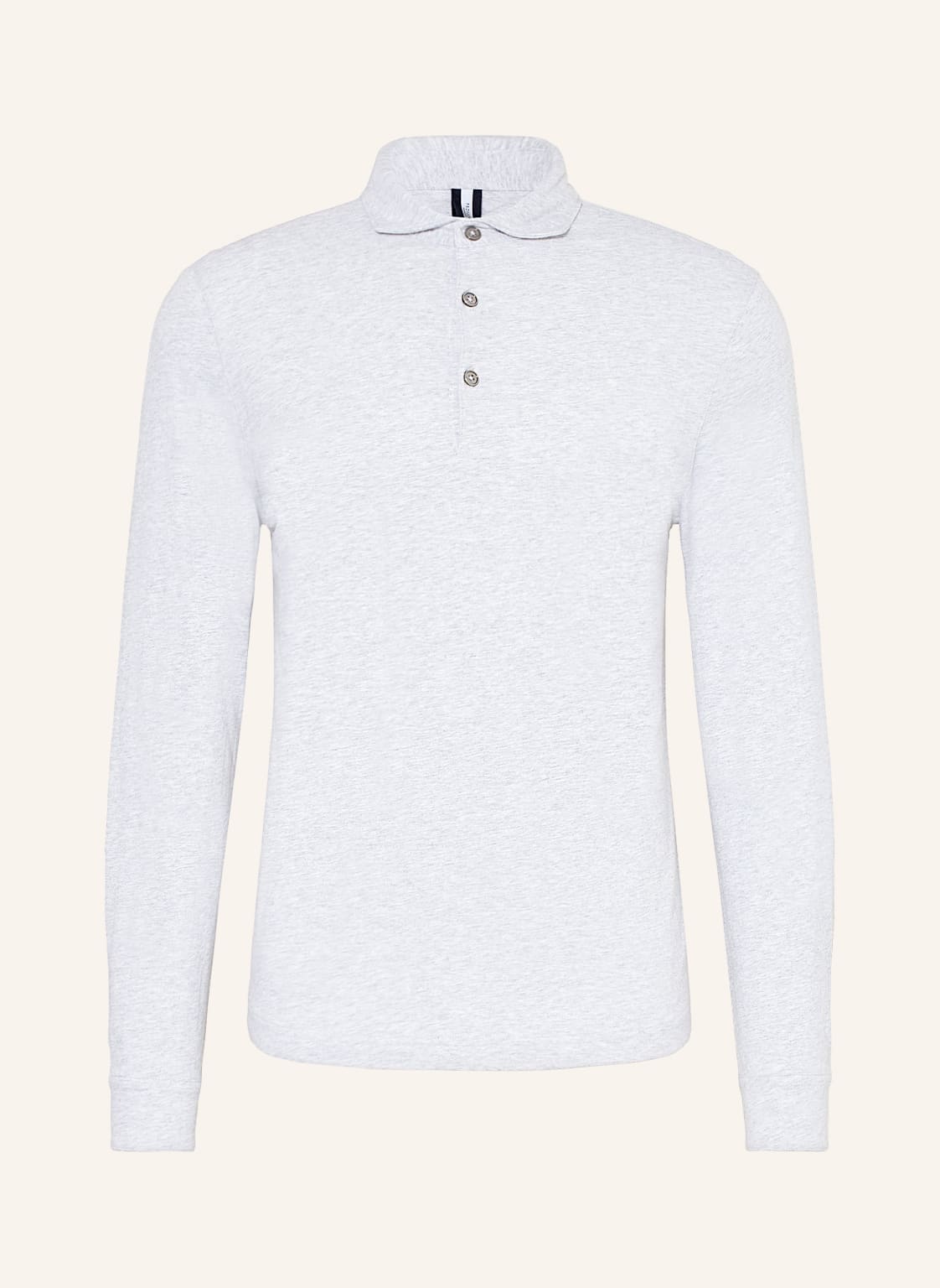 Profuomo Jersey-Poloshirt grau Profuomo Jersey-Poloshirt grau von PROFUOMO