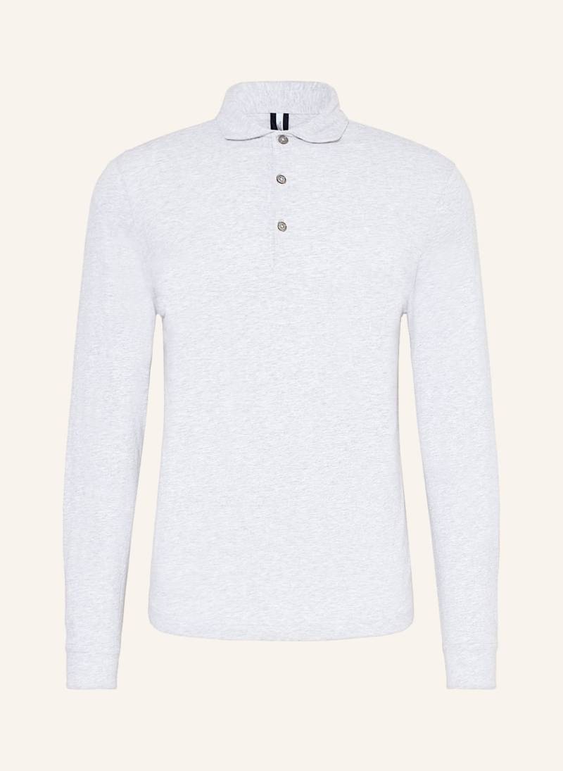 Profuomo Jersey-Poloshirt grau von PROFUOMO